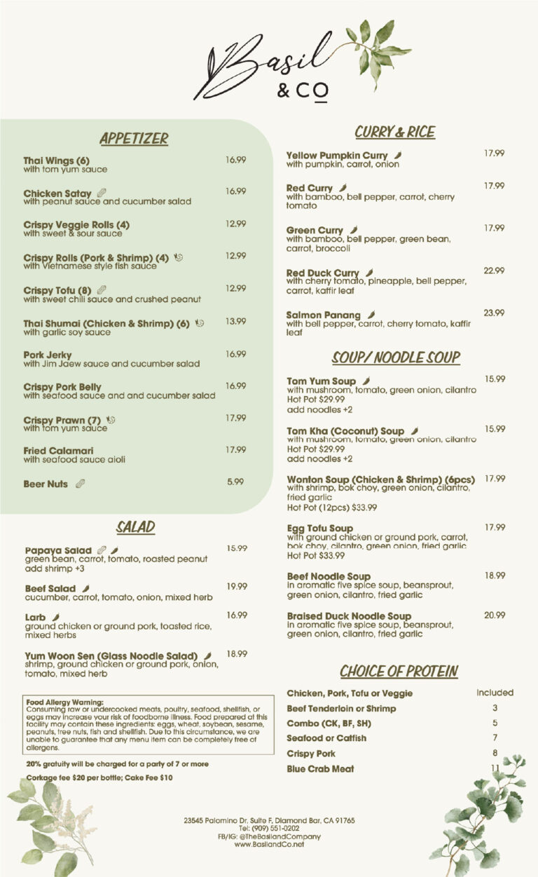 Basil & Co. | Fresh, Flavorful Food for Every Table